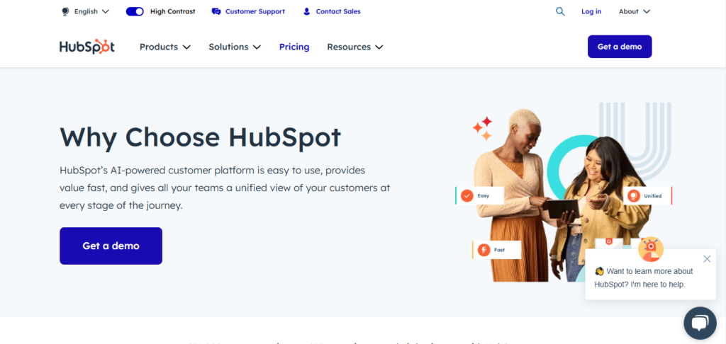 Hubspot Best Affordable Email Marketing Software​