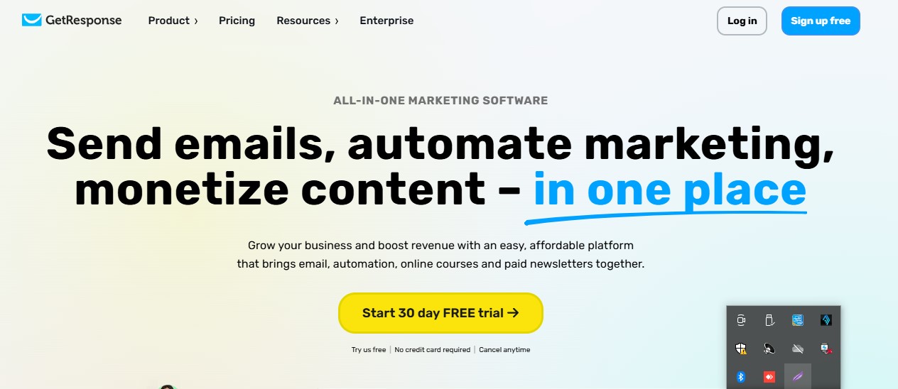 Getresponse Is Best Email Marketing Software Open Source​