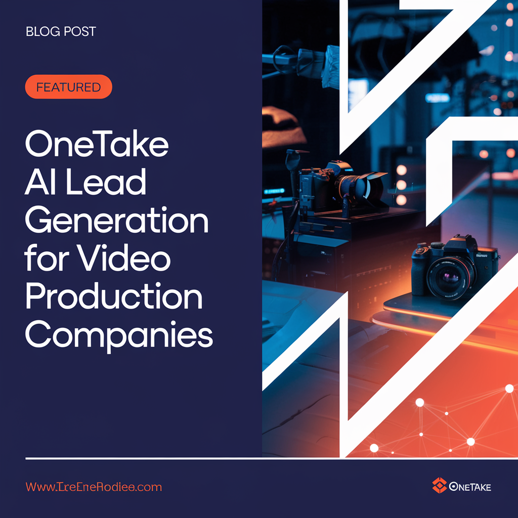 OneTake AI Lead Generation For Video Production Companies​