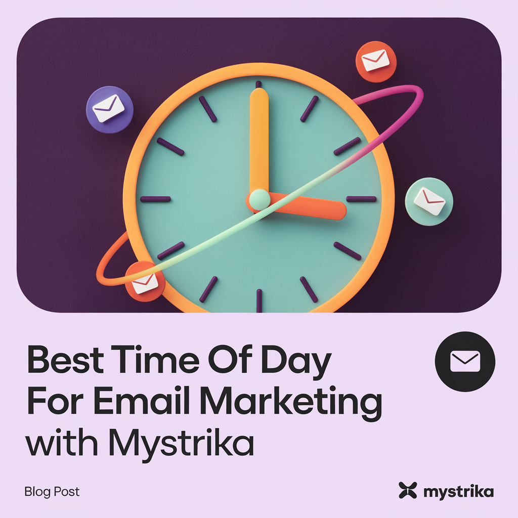 Best Time Of Day For Email Marketing​​ With Mystrika