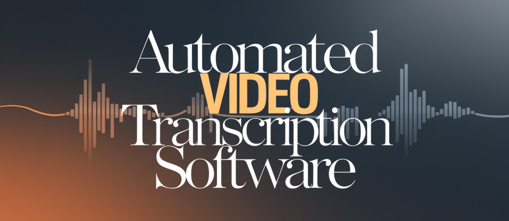 Taja's Automated Video Transcription Software: Revolutionizing Accessibility and Engagement